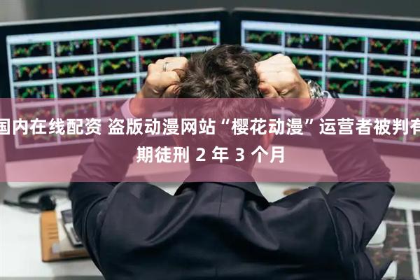 国内在线配资 盗版动漫网站“樱花动漫”运营者被判有期徒刑 2 年 3 个月
